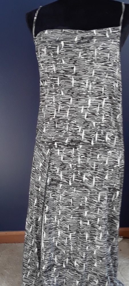 Tribal print DKNY jeans dress